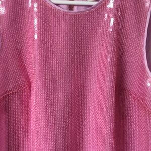 J Crew sequined tank. Valentines special!